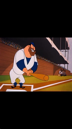 This Was Baseball on Instagram: "Saturday night cartoons ~ Gone Batty (1954)"