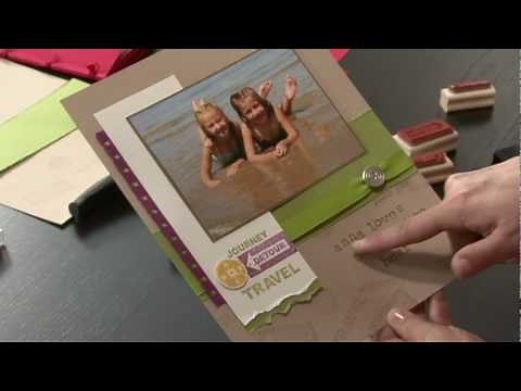 How to Use Stamps In Your Scrapbook Layouts | Creative Scrapbooking Ideas from Stampin’ Up!
