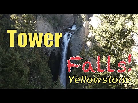 Tower Falls In Yellowstone: Virtual Yellowstone Tour!