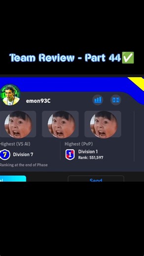 Team Review (P-44) in eFootball 😱 #efootball #pes #efootball2026 #football #viral #shorts #trending