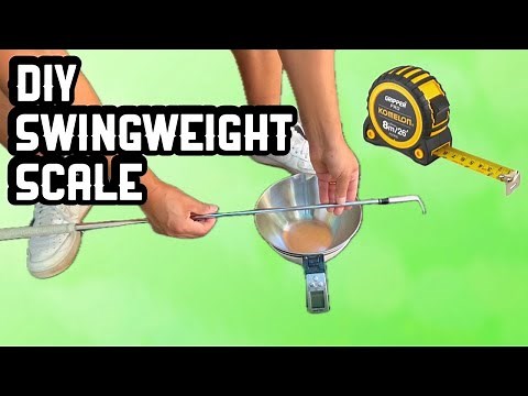 How to measure SWING WEIGHT at home