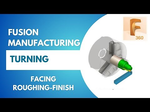 Fusion 360 Turning Tutorial | Facing, Roughing, Profiling + Post Processing & G-Code