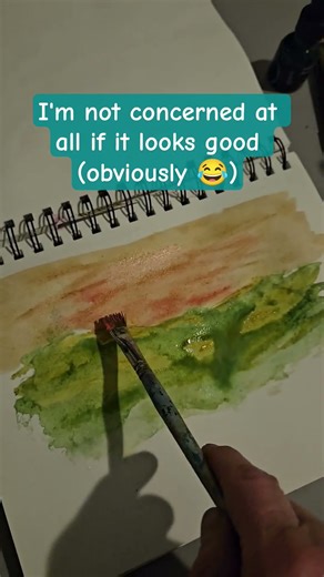 Quick Abstract Landscape to Make Sure Everything Works Well Together