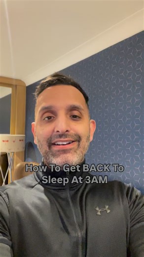 Dr Amir Khan GP | After I posted about why you wake up at 3am, lots of you then asked what do you do if you can’t get off to sleep again or if your anxious... | Instagram