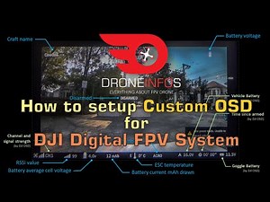 How to setup Custom Betaflight OSD for DJI Digital FPV System.