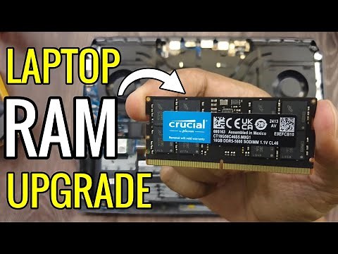How to Upgrade RAM in Laptop? Lenovo LOQ RAM Install Guide | Lenovo 15IRX9 | Gizmobeep