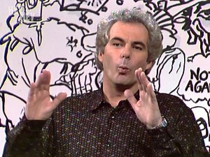 "This guy walked into a pub, up in the Top End in Darwin, and he was having a few quiet ones..." This clip is from 1988, episode 24. | Hey Hey It's Saturday