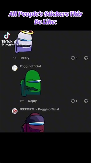 Everyone in Overseas's Sticker Among Us Fnf this song