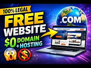 How to Get Free Hosting and Free Domain || Build a Website for Free | Free Hosting & Domain #hosting