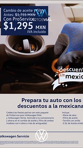 26 reactions | Aprovecha los decuentos en servicios para POLO y vento (Modelo 2021 o años anteriores) Cambio de aceite y filtro de $1,766 a solo $1,295✅ Incluye: - Mano de obra - Filtro de aceite - Tornillo con anillo - 3.3 L de aceite sintético Agenda tu cita de servicio al 452 183 7969 y mencionale a tu asesor que requieres de este descuento en tu vehículo. Autos Vial Uruapan y Apatzingan. | Volkswagen Autos Vial | Facebook