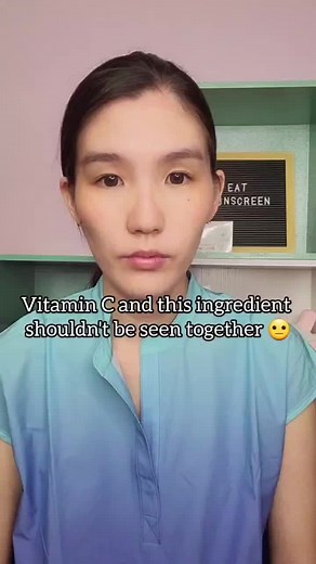 The same sunscreen that contained methylisothiazolinone also contains a mix of 2 ingredients that shouldn't really be formulated together. Niacinamide and L-ascorbic acid can still be used in the same routine as long as they are in different products. #dermatology #dermatologist #dermdoctor #skintok #dermtok #singapore #sgtiktok #singaporedoctor #singaporedoctors #medicaltiktoks #skincare #skincare101 #skincarehacks #skincarereviews #skincareproducts #skincaremistakes #sgtiktok #skincareingredie