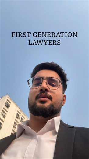एडवोकेट शुभम 🦅 on Instagram: "Being a first-generation lawyer means starting from zero — no family chambers, no ready-made clients, no powerful contacts. Every opportunity is earned, not inherited. The courtroom feels unfamiliar at first, the system overwhelming, and the competition intense. There are no shortcuts — only long hours of reading, drafting, waiting, learning, and proving yourself again and again. It’s a journey built purely on hard work, patience, and resilience. Every small succes