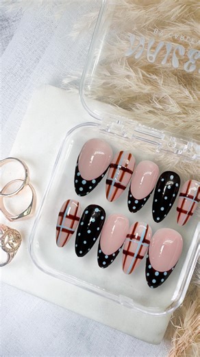 NAILED BY CARLEY on Instagram: "we’re officially LIVE & ready for you 🤍 luxury, custom & handmade press-ons. shop the website & use code LAUNCH20 for 20% off your first order - link in bio 🔗 . . . #nailtech #nailart #pressonnails #asmr #satisfying #smallbusiness #nails #explore"