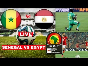 Senegal vs Egypt 1-0 Live Africa Cup of Nations AFCON Semi Final Football Match Score Highlights