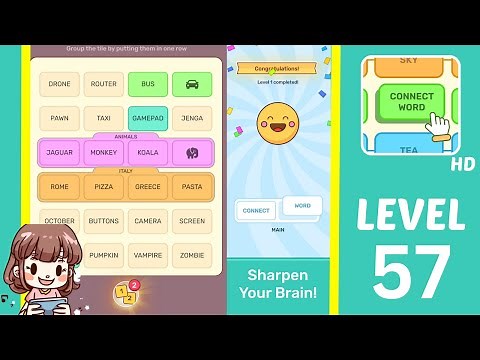 Connect Word Level 57 Answers Walkthrough