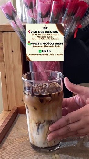 Try our Hazelnut Mocha Macchiato! ❤️ #commongroundscafesjdm #CoffeeTime #CafeVibes #CafeGoals #CafeMoments