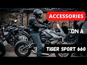 Accessories I put on my Tiger Sport 660 | Unboxing | Installation | Chips PH