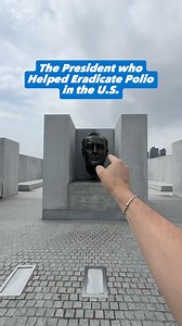 Have you seen the Franklin D. Roosevelt memorial on NYC's Roosevelt Island? FDR was diagnosed with Polio at 39 years old and left paralyzed, but yet still became the 33rd President of the United States! His efforts in helping to handle the polio epidemic in the U.S. paved the way for organizations like Rotary International to aid in eradicating polio in many parts of the world today. Visit endpolio.org to learn more. #RotaryInternational #EndPolio #sponsored | Urbanist Ariel