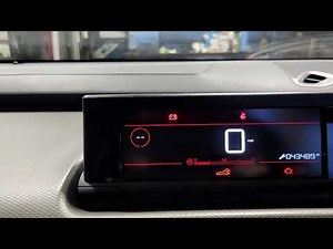 How to reset the service indicator light on a Citroen C4 Cactus