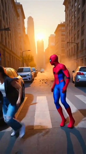 Spider-Man vs Fake Spider-Man 😱 Gold Power Suit Final Battle | AI Animation