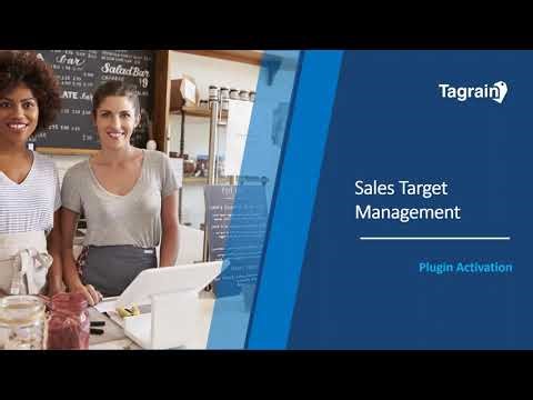 Learn how to activate Sales Target Management Plugin
