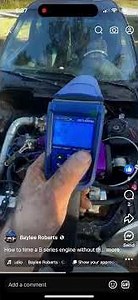 Timing a b series engine with no bottom cover and an adjustable timing light #turbohonda