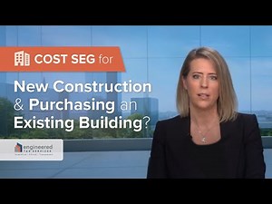 Does Cost Segregation Apply to Both New Construction & The Purchase of An Existing Building?