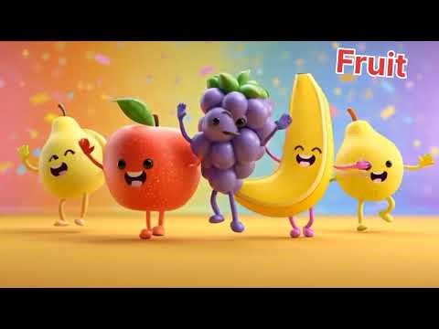 F for Fish 🐟 | ABC Learning for Kids | F Words with Fun Cartoon Animation 🌈✨