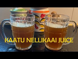 KATTU NELLIKAI JUICE | HEALTHY JUICE | TAMIL COOKING | IMMUNITY BOOSTER