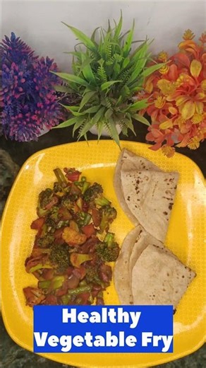 Healthy Vegetable Fry 🥙 #trending #youtubeshorts