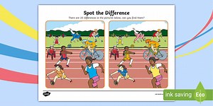 The Commonwealth Games Spot the Difference