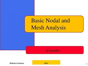 Basic Nodal and Mesh Analysis - SlideServe