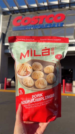 Costco New Deals |Alejandra Martinez on Instagram: "I didn’t plan on buying these at Costco… but I’m so glad I did! 😍 @eat.mila dumplings are chef-crafted with a rich, savory broth, come with a steamer liner, and go from freezer to steaming in just 12 minutes no prep, no mess. They honestly taste like restaurant-quality soup dumplings at home. 🥟 Make sure to pick some up on your next Costco run! 🛒 Find them near you using the Costco app. #milapartner #eatmila #costco #costconewdeals #costcode