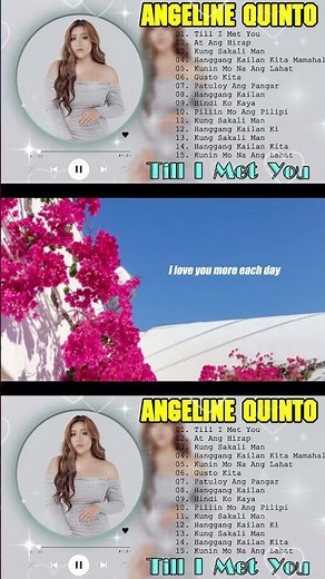 TILL I MET YOU - ANGELINE QUINTO Best Songs Tagalog Love Songs 2024 #shost