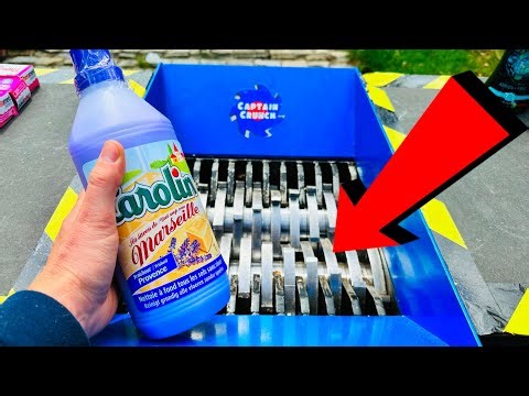 SHREDDER VS SOAP & SHAMPOO EXPERIMENT