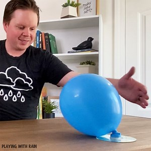 Hovercraft Science Experiment