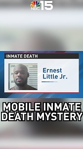 1.5K views · 5 comments | Inmate death mystery at Mobile Metro Jail: Inmate found unresponsive in cell https://mynbc15.com/news/local/inmate-death-mystery-at-mobile-metro-jail-inmate-found-unresponsive-in-cel | WPMI NBC 15 News | Facebook