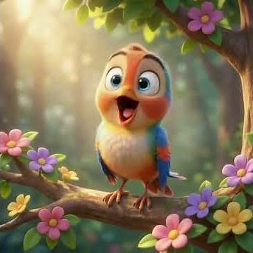 Happy Bird2 Sings Tweet Tweet! 🐦🎵 | Kids Animated Short