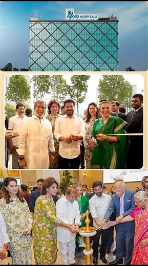 The Launch of The Apollo Hospital of Gratitude, by CM Shri. A Revanth Reddy garu. #apollohospitals