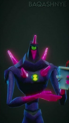 purple smoothie? #grimace #grimaceshake #ben10 #3d #animation #mmd