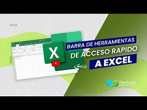 ⚙️🛠️ ¿Cómo configurar la barra de herramientas de acceso rápido en Excel? | Curso Básico de Excel