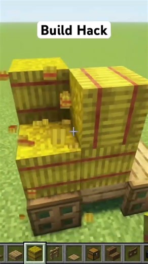 Build Hack #minecraft #mctutorial #minecraftbuilding #mcmycraft