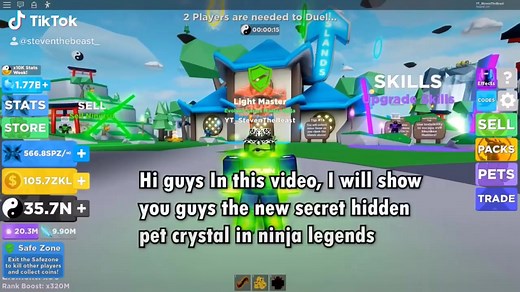 Unlock the Best Pet in Ninja Legends with the Hidden Pet Crystal!