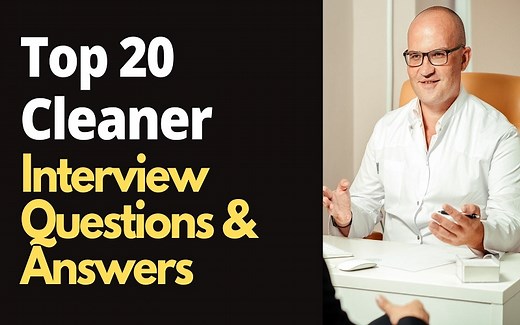 Top 30 Cleaner Interview Questions and Answers in 2025 | ProjectPractical.com