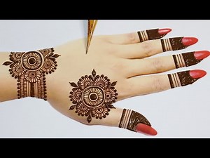 Back hand Beautiful mehndi design|Simple and Easy Mehndi designs|Mehandi ka design |Mehndi|Mehandi