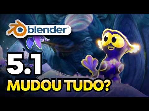 Blender 5.1: What's New! What's changed?