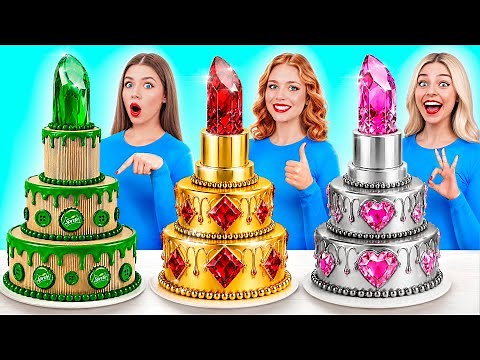 Rich vs Broke vs Giga Rich Cooking Challenge | Tasty Kitchen Recipes by Multi DO Challenge