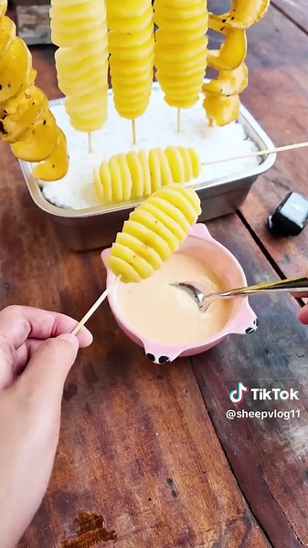 Khoai tây lốc xoáy mini 🥰 #xuhuong #xuhuongtiktok | Mini Food