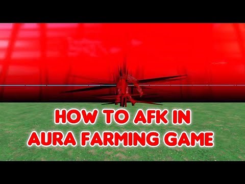 How To Afk in Aura Farming Game | Aura farming game | Roblox