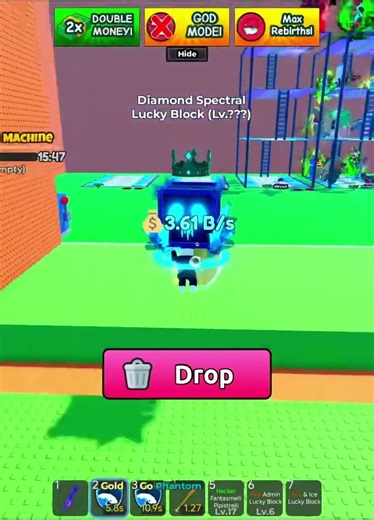 The Fastest Lucky Block Run Ever #roblox #speedrun #shorts